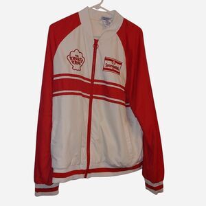 Nickelodeon Men's Red and White Coat